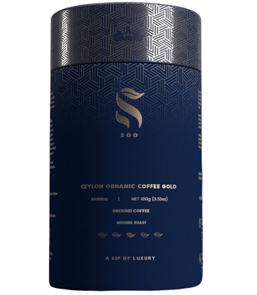 SOO Ceylon single-origin Ceylon coffee — smooth low-acid brew ⚠️ Note: No coffee product image exists in your