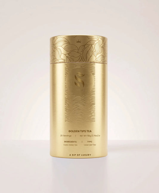 SOO Ceylon Golden Tips Tea 50g — one of the world's rarest teas