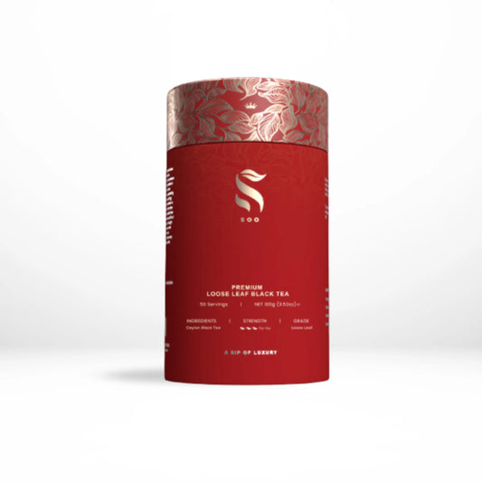 SOO Ceylon OP Black Tea — authentic Ceylon vs Indian tea comparison