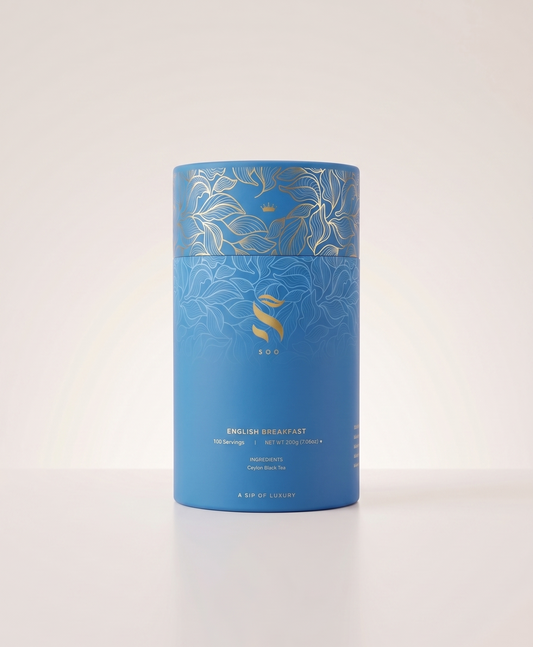 SOO Ceylon English Breakfast Tea premium Ceylon black tea loose leaf